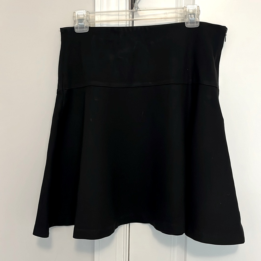 Black mini-skirt